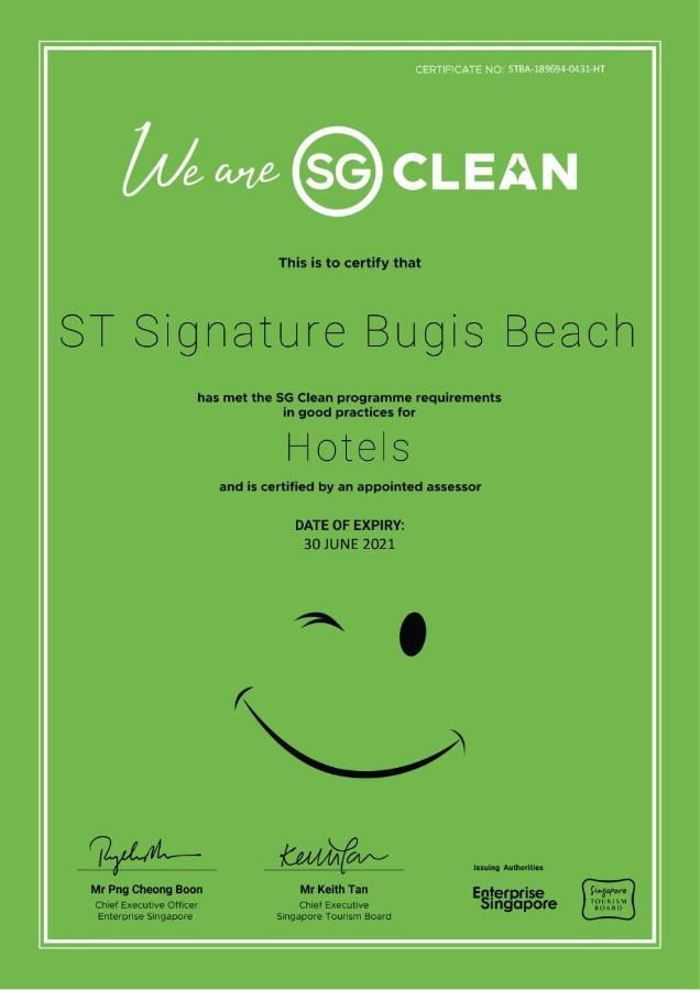St Signature Bugis Beach, Dayuse, 8-9 Hours, Check In 8Am Or 11Am Singapur Exterior foto